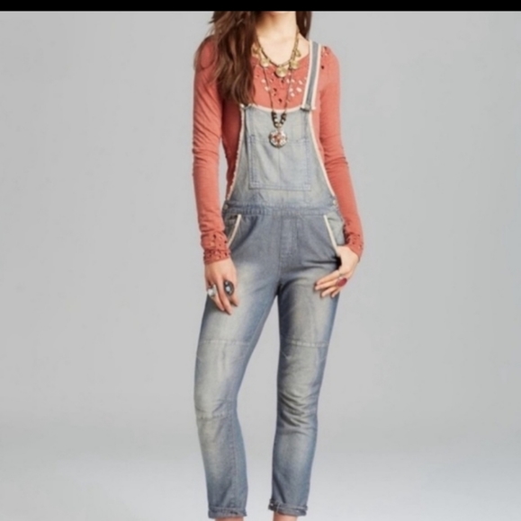 Free People Denim - Free people Thomas overalls